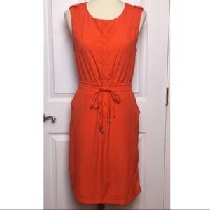 W118 by Walter Baker Orange Sleeveless Dress